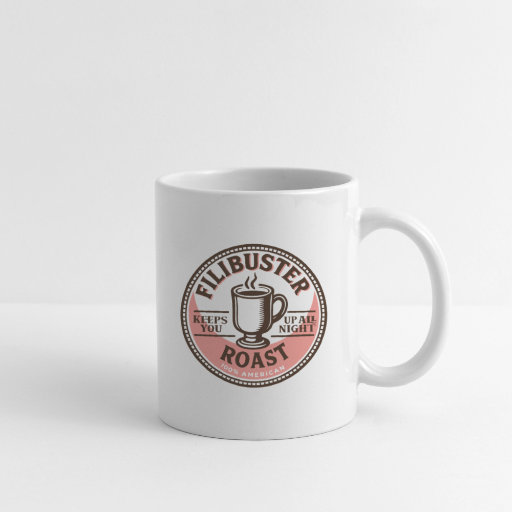 Coffee/Tea Mug - Filibuster Roast - white