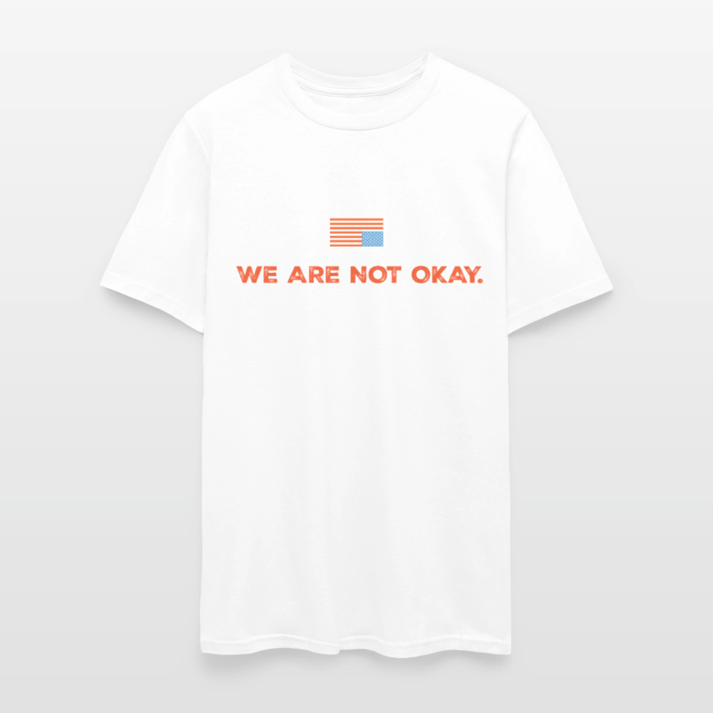 We Are Not OK T-shirt - white