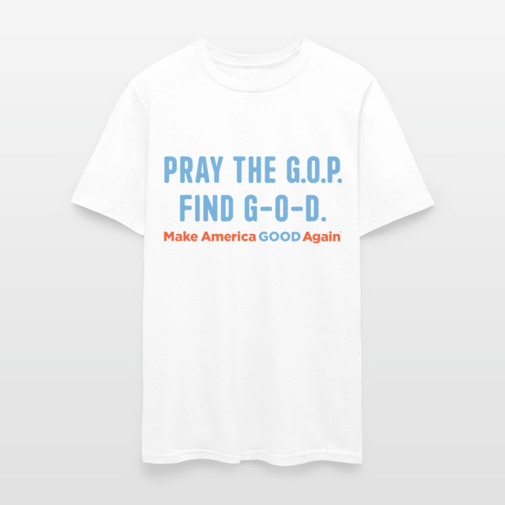 He Is Not God - Unisex T-Shirt - white