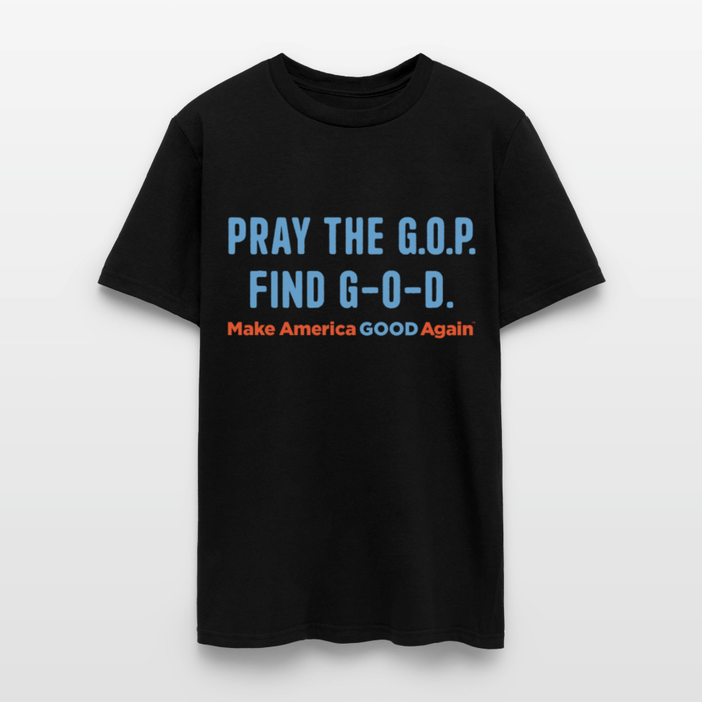 He Is Not God - Unisex T-Shirt - black