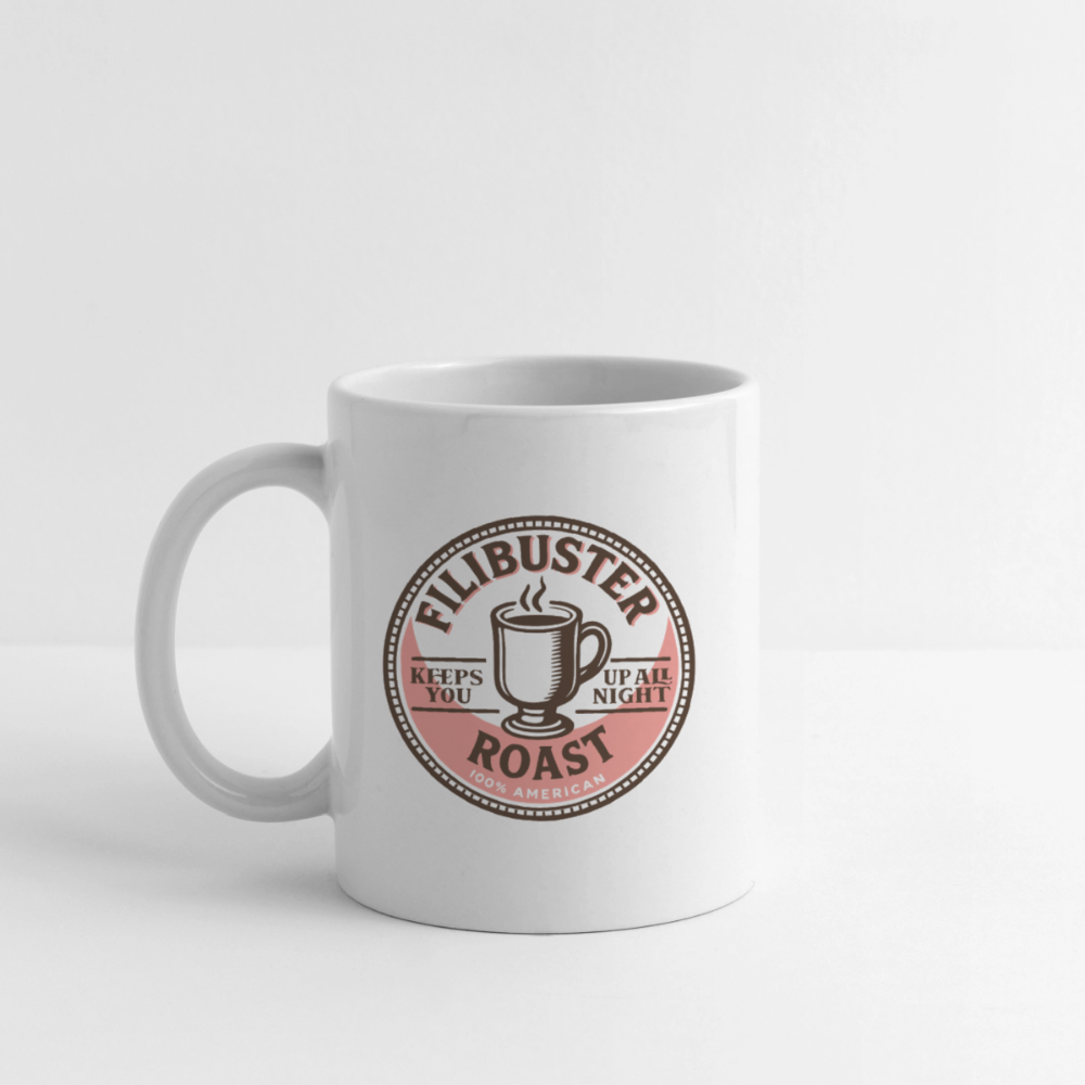 Coffee/Tea Mug - Filibuster Roast - white