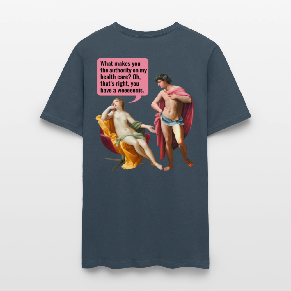 Weenis Women's Health Care T-shirt - Unisex T-shirt -  blue dusk