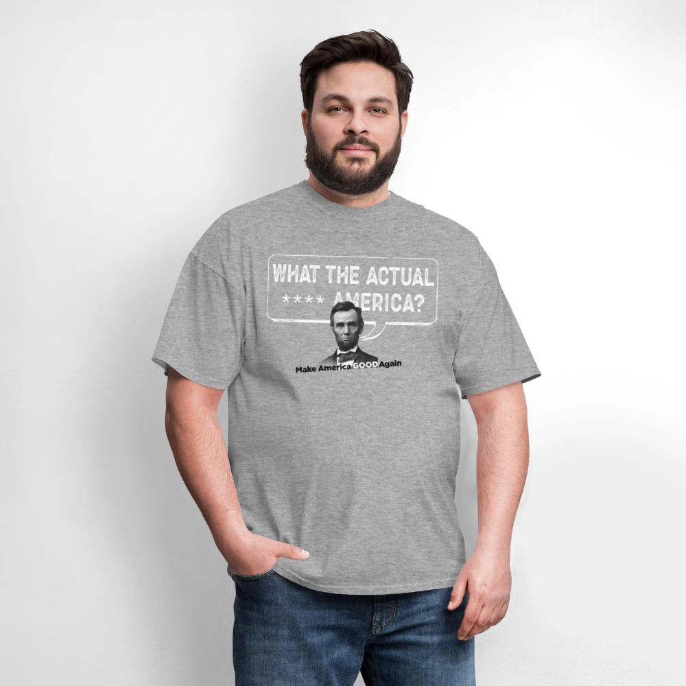 Lincoln  -  Unisex T-Shirt - heather gray