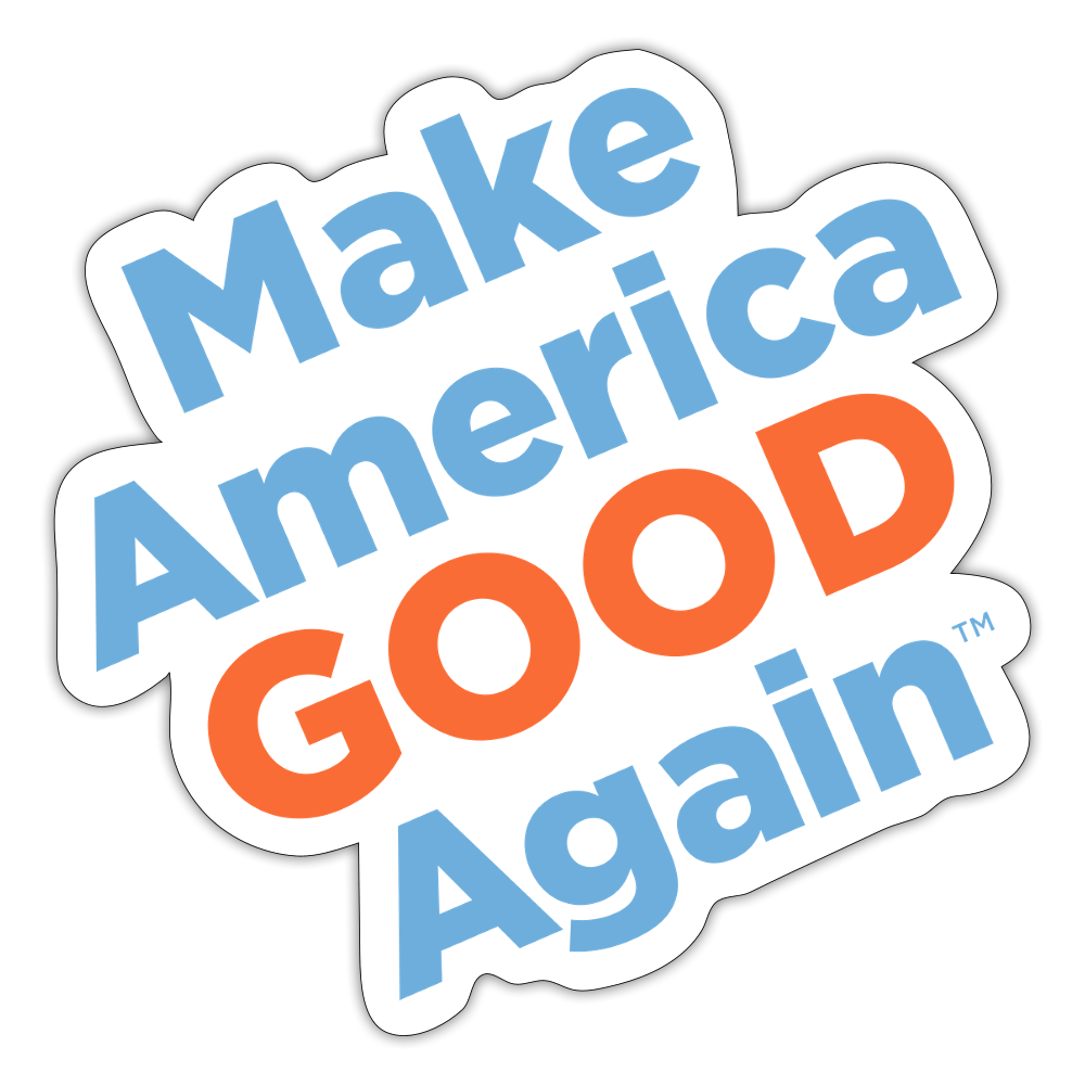 Sticker - white matte