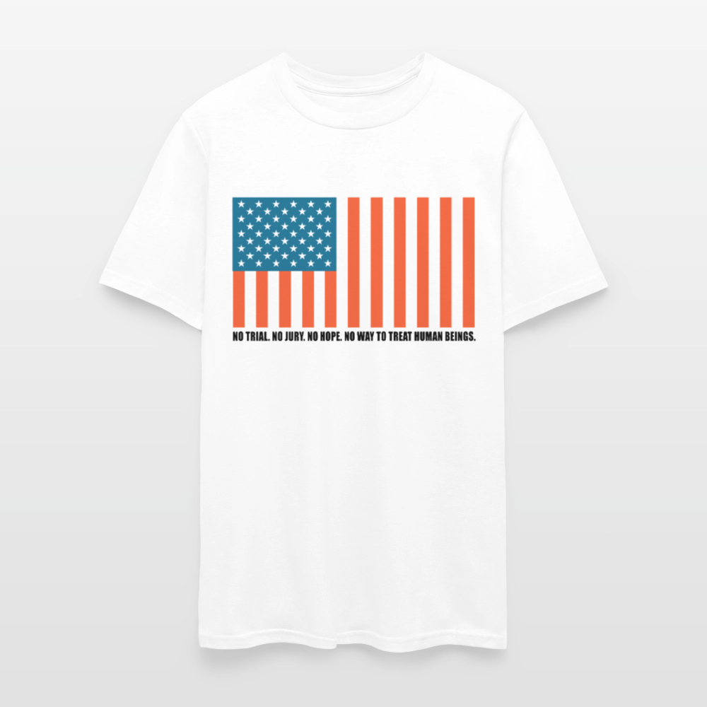 No Trial. No Jury. No hope. T-shirt - Standard Fit - white