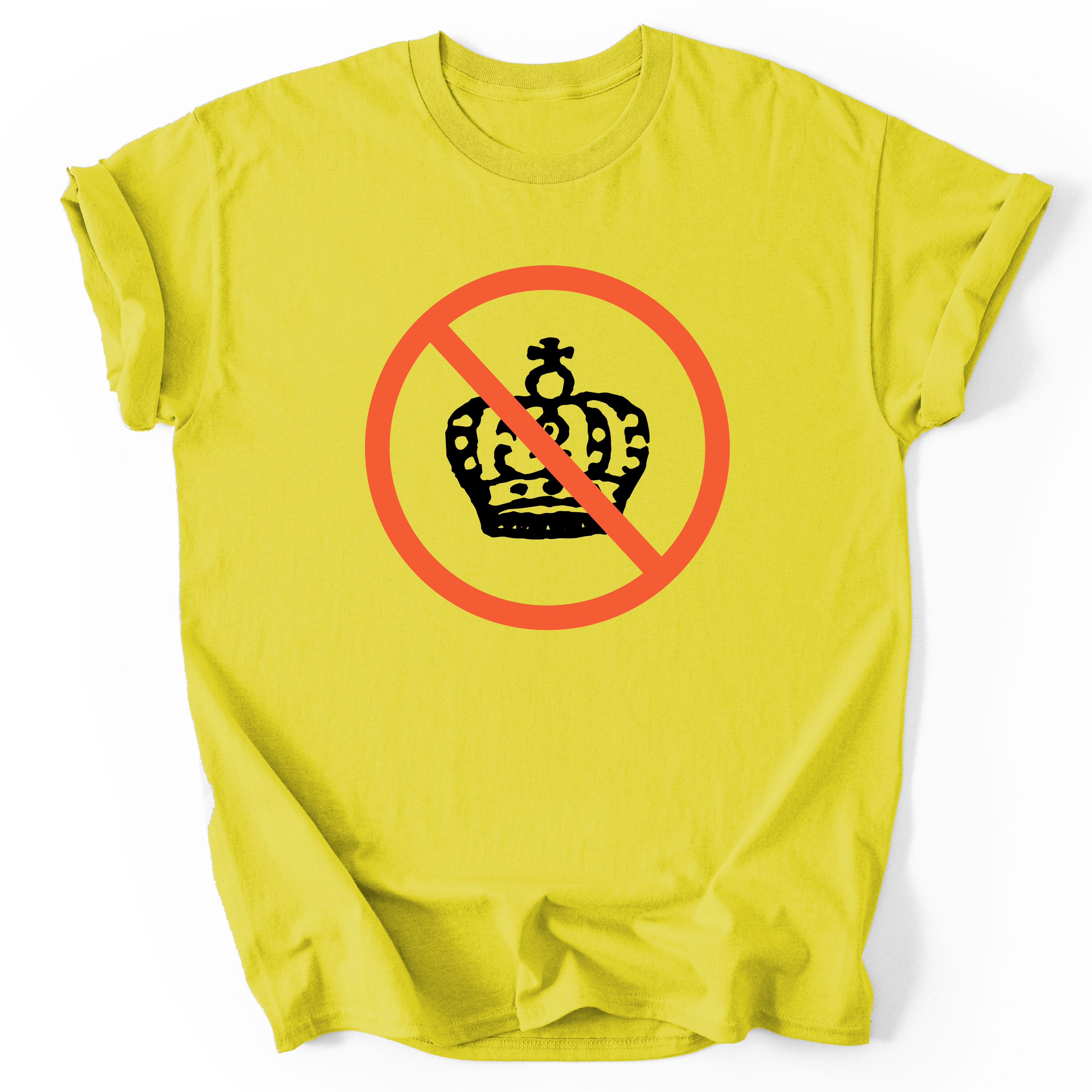 No Kings Crown - Resistance T-Shirt - Yellow - Unisex