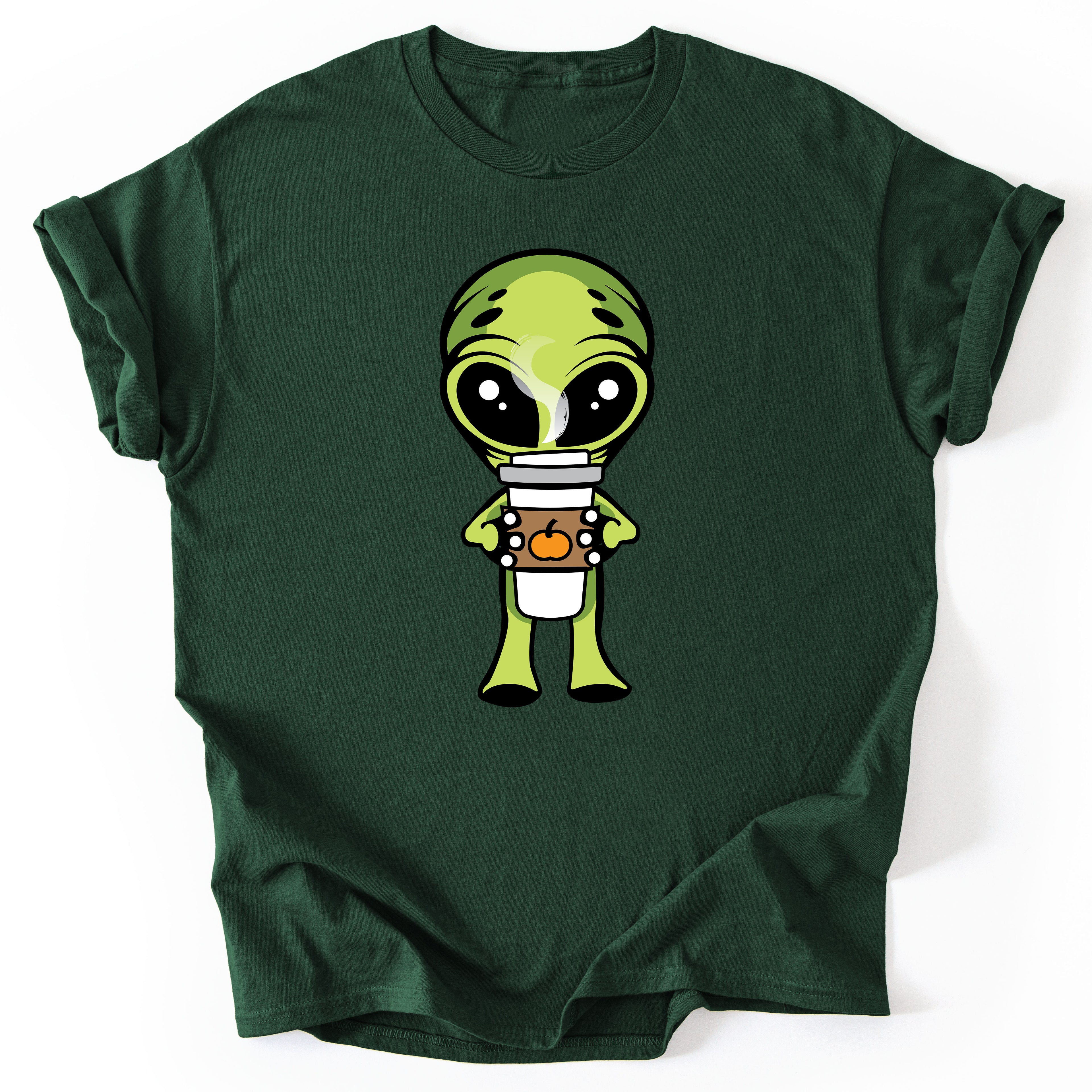 Alien - Pumpkin Spice Latte - Unisex Holiday T-shirt