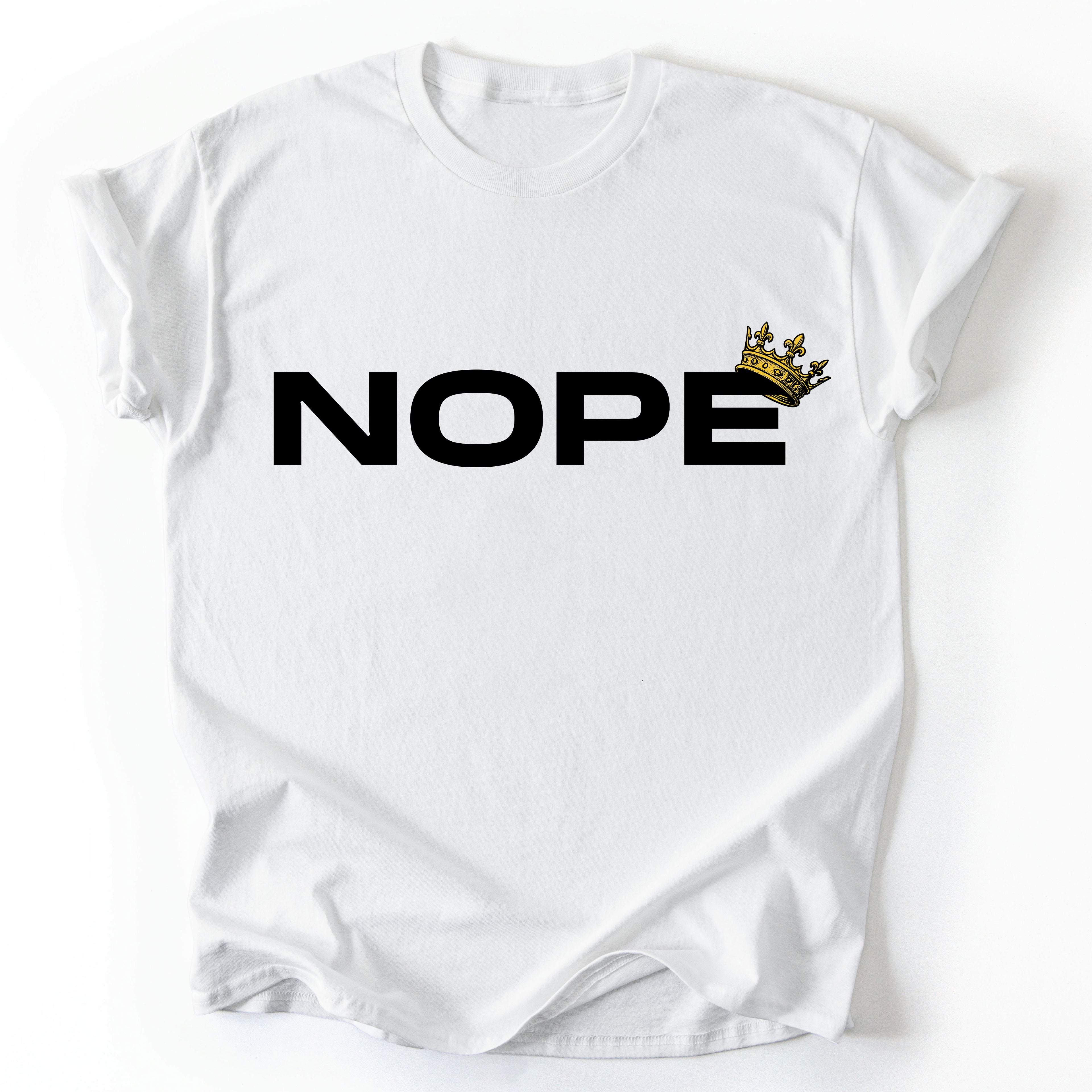 NOPE -  Resistance T-Shirt - White